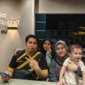 Muhammad, Family in Simpang Ampat
