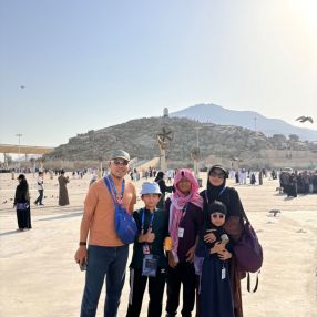 Shereen, Family in Batu Caves