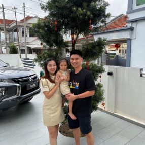 Sandy, Keluarga di Cyberjaya