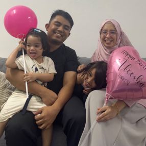 Farhani, Family in Temerloh