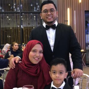 Nur Syahidah, Family in Pusing