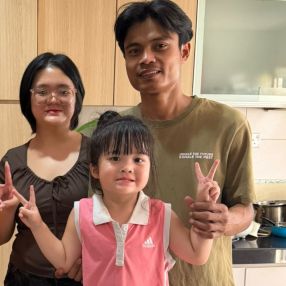 Faizul, Keluarga di Masai