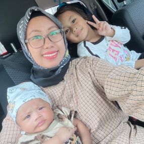 Nooralliesyah, Family in Bandar Puncak Alam