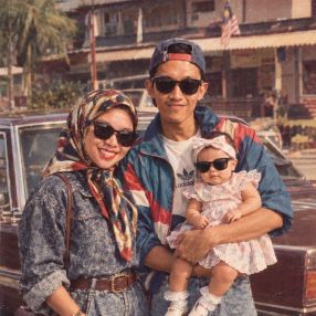 Nur Shazlini, Family in Kota Samarahan