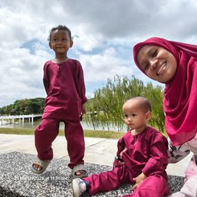 Nur Amalina, Family in Pasir Gudang