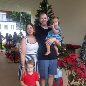 Denisse, Family in Kuching
