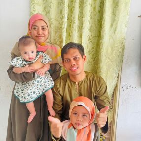 NUR AISHAH, Family in Gelang Patah