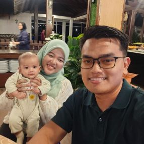 Wan Harriz, Family in Kuantan