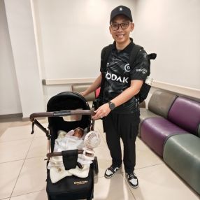 Abg Mohd Faiz, Family in Bandar Seri Jempol