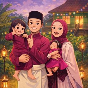 Fatin, Family in Miri