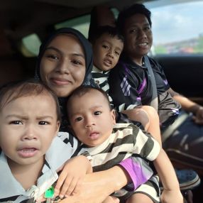 Munirah, Keluarga di Seri Kembangan