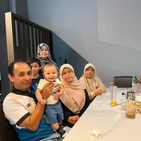 Hafizah, Family in Seri Kembangan