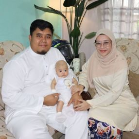 NUR WAHYUNI, Keluarga di Kuala Perlis