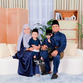 Haziqah, Family in Johor Bahru