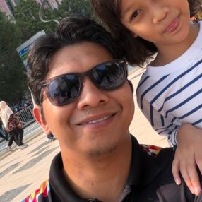 Izad, Family in Putrajaya
