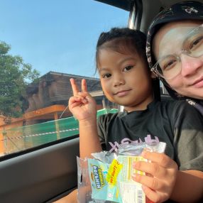 Fatin, Family in Gemas