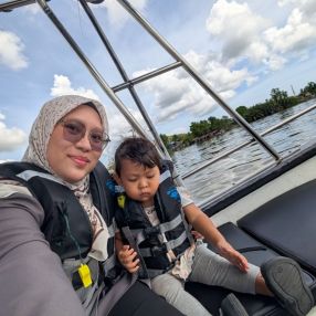 Rabiah, Keluarga di Melaka