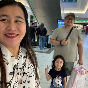 Alvy, Keluarga di Kuching