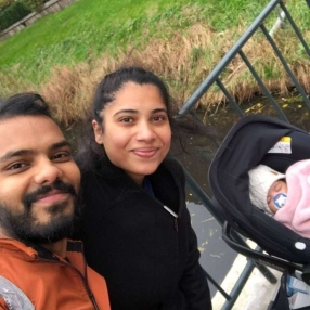 Mohit, Gezin in Amsterdam
