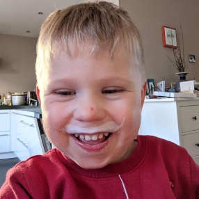 Theo, Gezin in Veldhoven