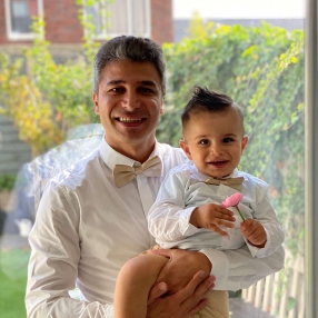 Omid, Gezin in Wageningen