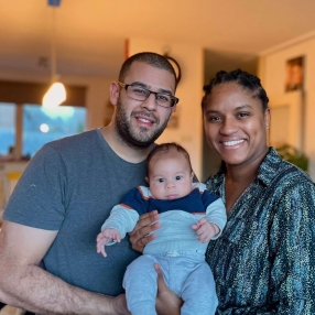 Estelle, Gezin in Spijkenisse