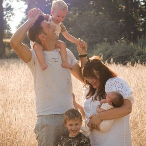 Monica, Family in Ede