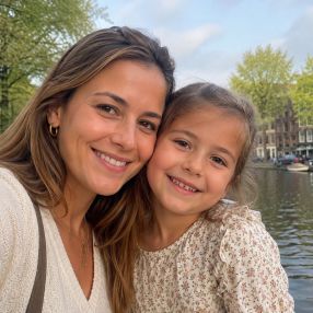 Saskia, Gezin in Oegstgeest