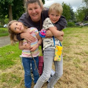 Marjolein, Gezin in Leidschendam