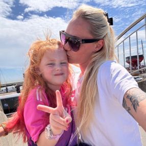 Romy, Gezin in Franeker