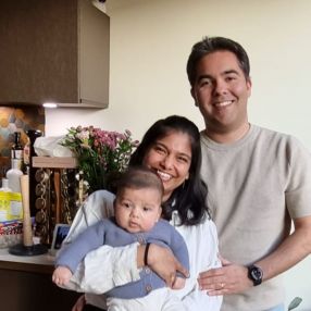 Uditha, Family in Diemen