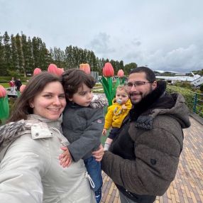 Stavroula, Family in Enschede