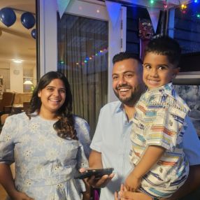 Pravesh, Family in Zoetermeer