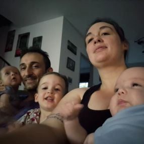 Cinzia, Family in Waalwijk
