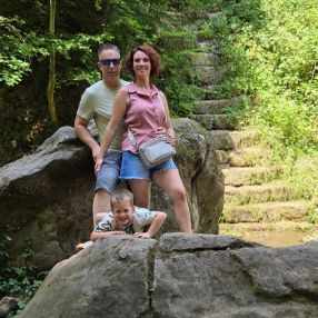 Lynne, Gezin in Oosterhout