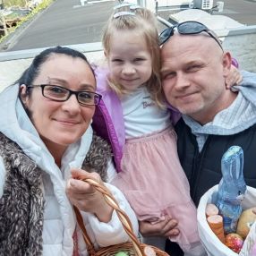 Mariusz, Gezin in Blerick