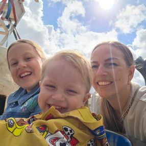 Nathalie, Gezin in Bloemendaal