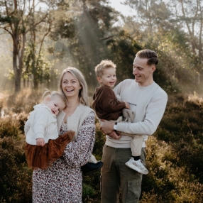 Sanne en Jesper, Family in Dordrecht