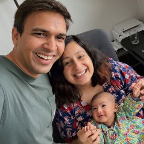 Manjari, Family in Uithoorn