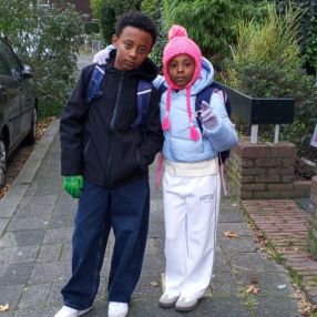 Demelash, Gezin in Voorburg