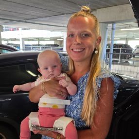 Saskia, Gezin in Meteren