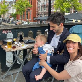 Maria, Gezin in Leiden