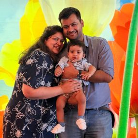 Deeksha, Family in Veldhoven