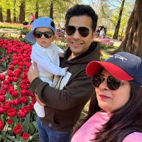 Akshat, Family in Lelystad