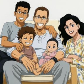 Golnaz, Family in Oss