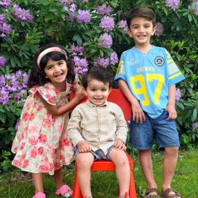 Mahsa, Gezin in Wassenaar