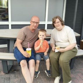 Sanne, Family in Uden