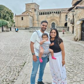 Enakshi, Family in Rijswijk