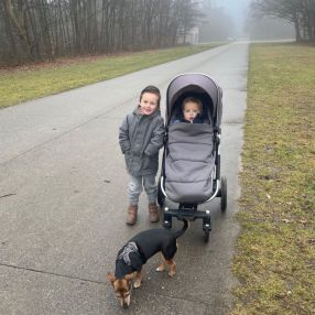 Bo, Gezin in Blerick
