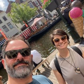 Maria Antonia, Gezin in Leiden